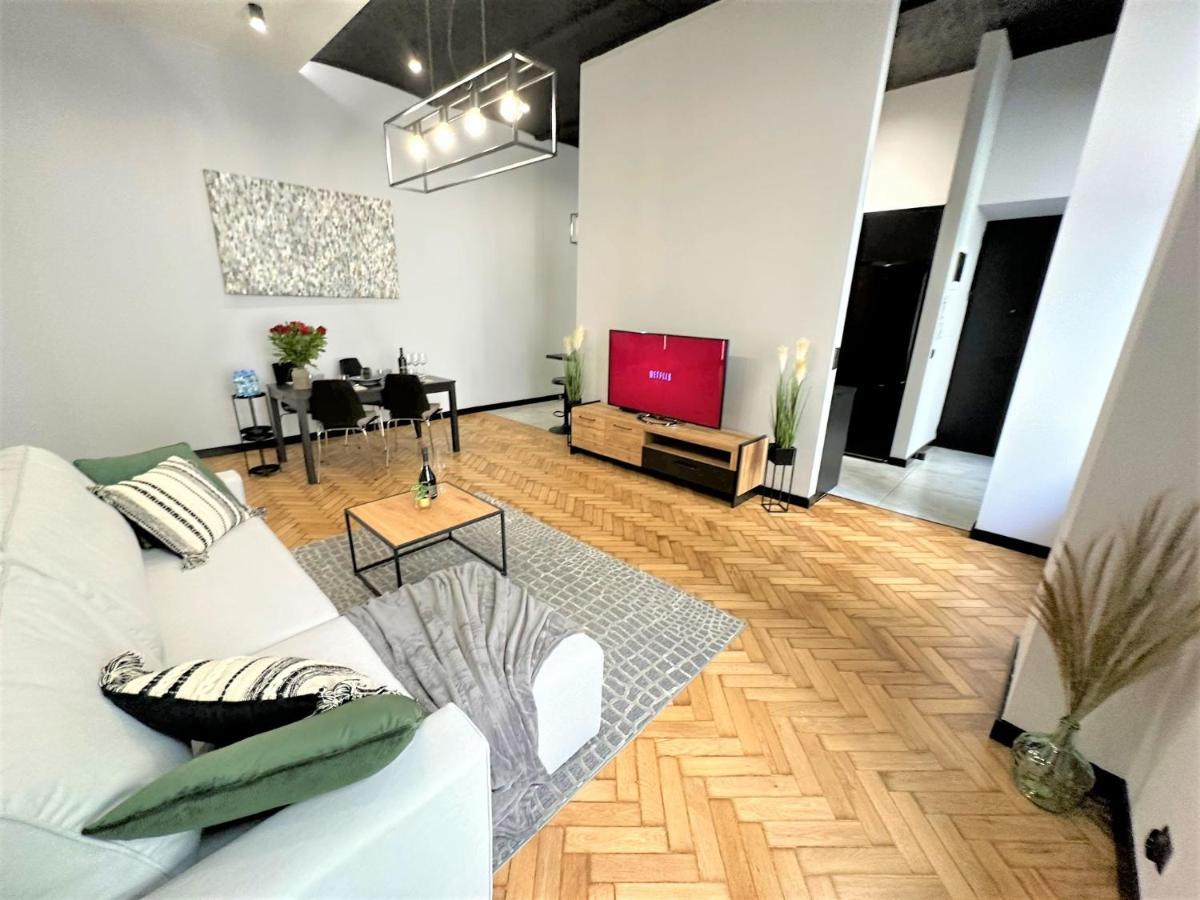 Luxury 100M2 Loft Design-Apartment At Wawel + Netflix Cracovie Extérieur photo